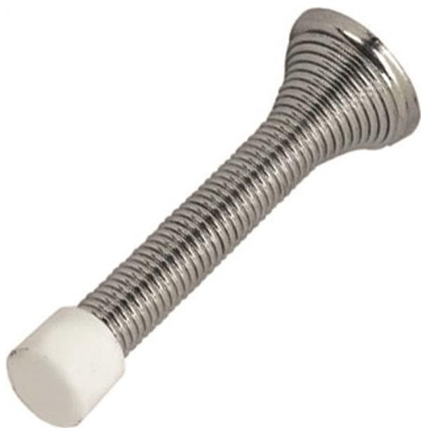 Prosource H62-B043C-PS Baseboard Doorstop, Satin Nickel