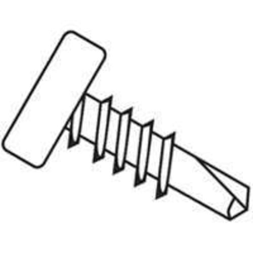 National Nail  330008 Zinc Pan Head Self Drill Screw 7/16" x 7"