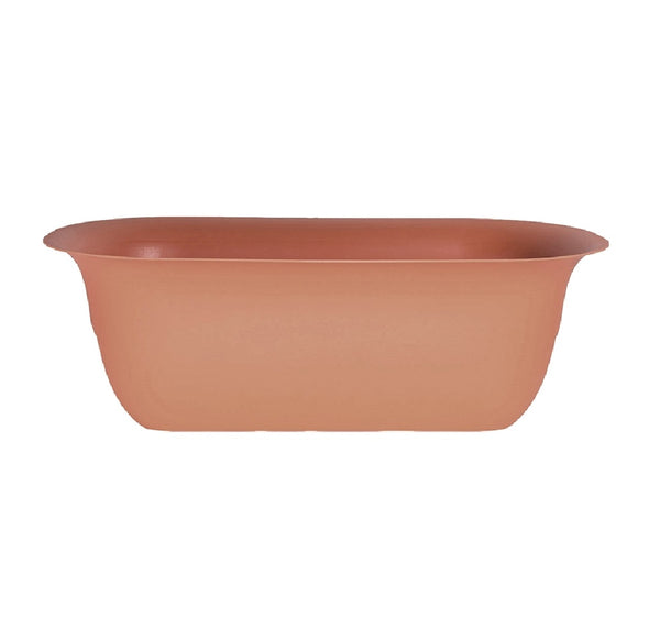 Bloem MR2446 Modica Deck Railing Planter, Terra Cotta, 24 Inch
