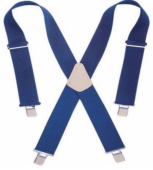 CLC H110BU Heavy Duty Work Suspenders, Blue