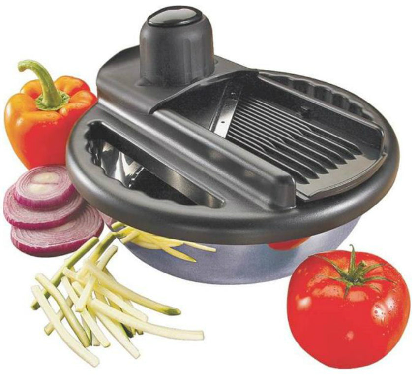Oneida 57077 Mandolin Slicer with Stainless Steel Bowl Set