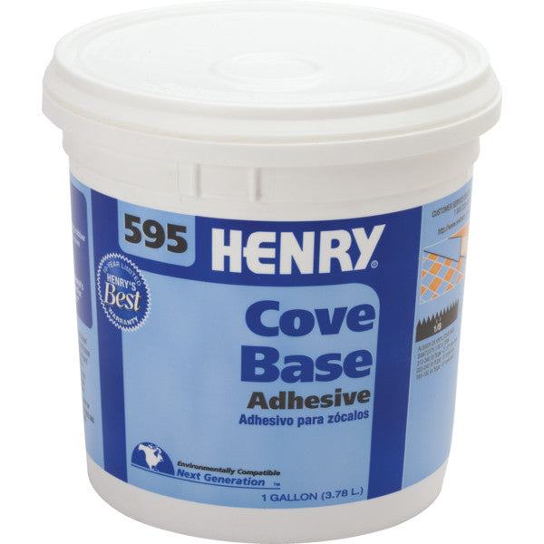 Henry #595 Cove Base Adhesive, 1-Gallon