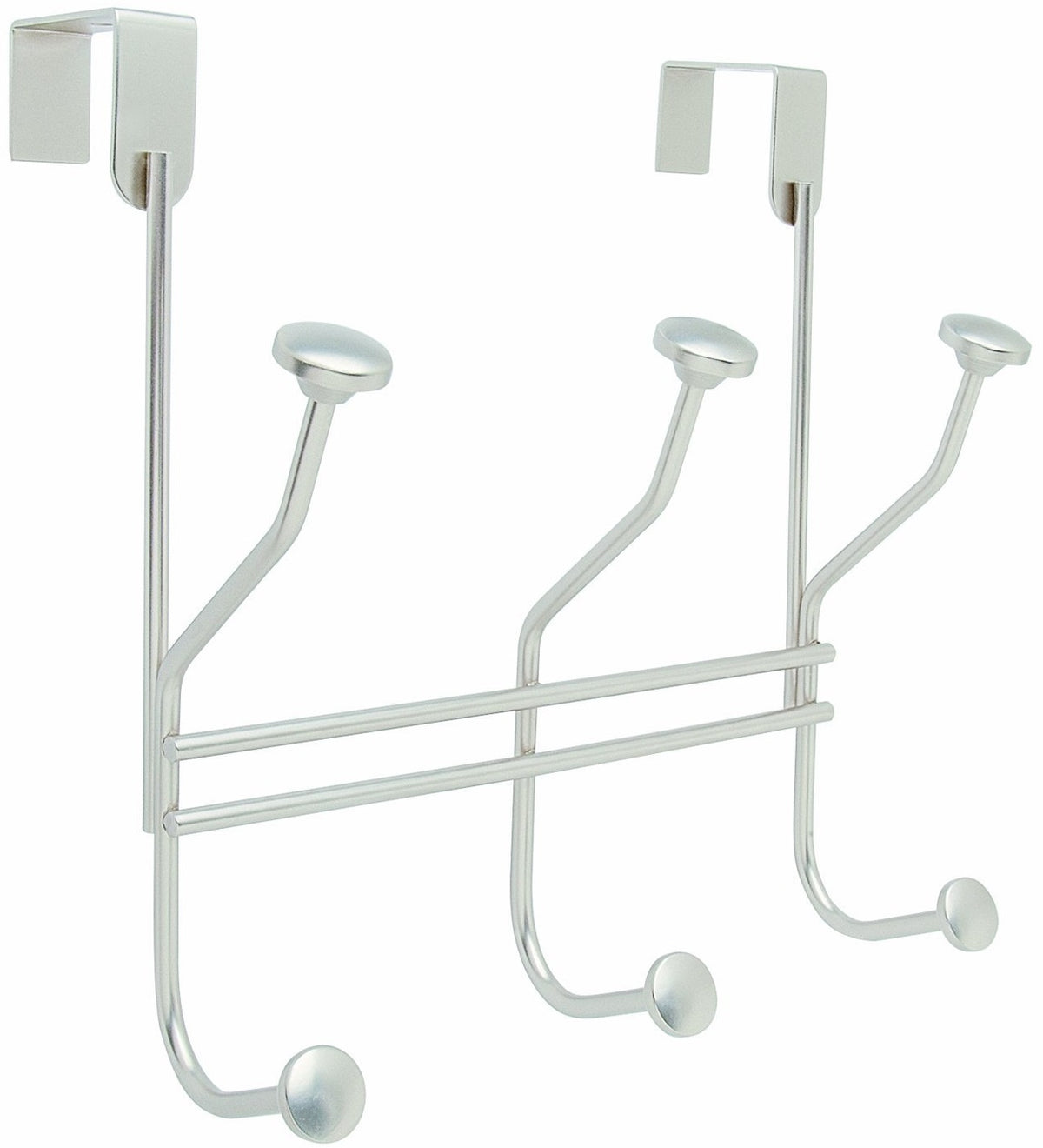 Amerock H55548S Multi Over-the-Door Hook, Silver