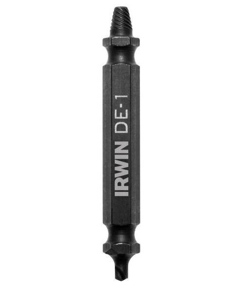 Irwin 1876221 Impact Screw-Grip Double-Ended Screw Extractor, 2"