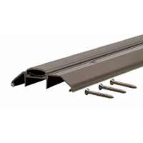 M-D Building 10017 Heavy-Duty Threshold With Vinyl Seal, 3-3/4" x 36", Bronze
