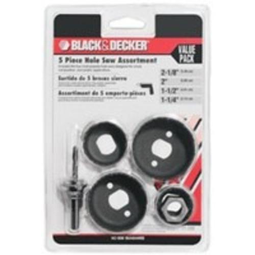 Black & Decker 71-120 Hole Saw Assortment