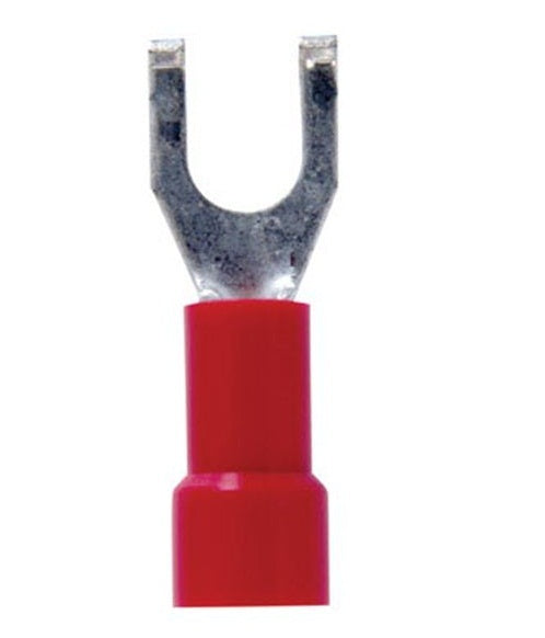 Jandorf 60954 Vinyl Insulated Terminal Flange, Red, CD/5