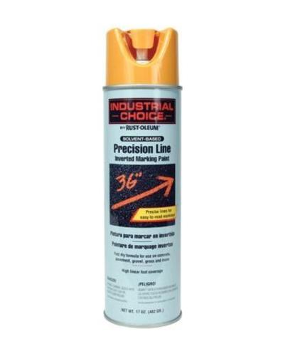 Industrial Choice 203024 Inverted Marking Paint, 17 Oz, Caution Yellow