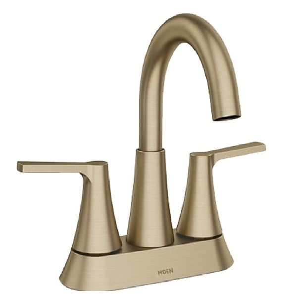 Moen 84311BZG Mikah Series Bathroom Faucet, Bronzed Gold
