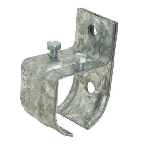 Stanley 193870 Single Round Rail Splice Brackets, Zinc Plated