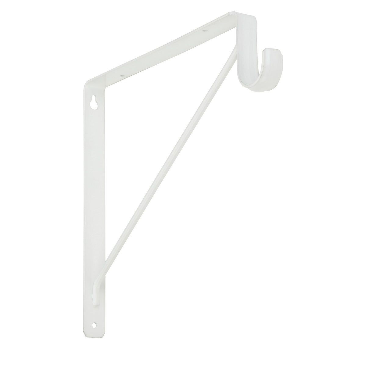 Stanley S822-094 Shelf & Rod Bracket, White