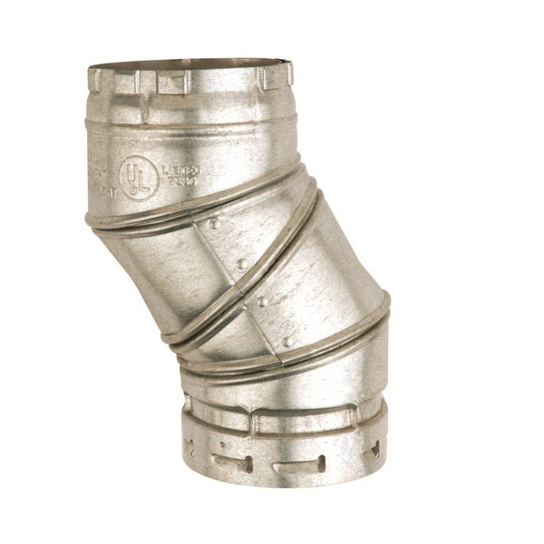 AmeriVent 3EAL Adjustable Gas Vent Elbow, 3 Inch