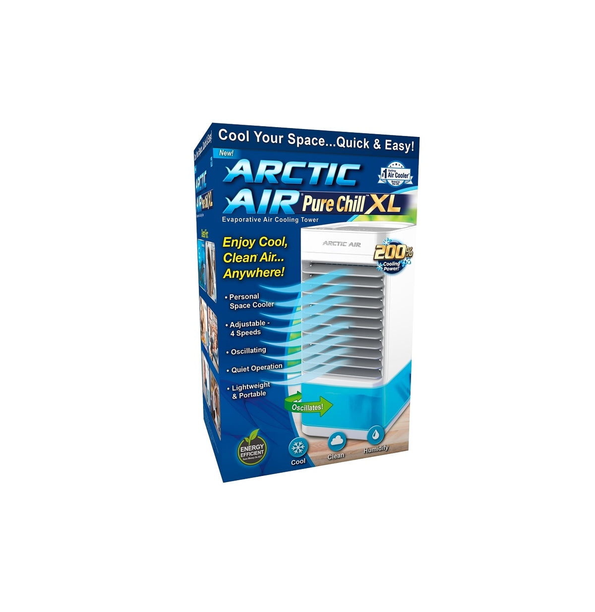 Arctic Air AAXLN-MC2 Pure Chill XL Series Air Cooling Tower, 4-Speed