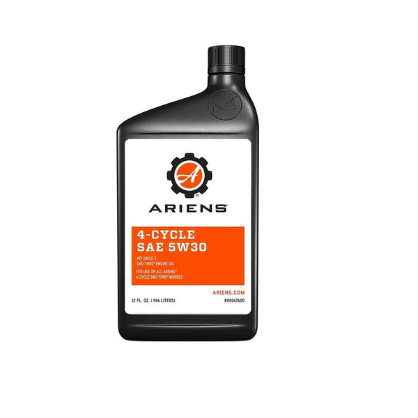 Ariens 707068 4-Cycle SAE 5W-30 Snowthrower Engine Oil, 32 Ounce