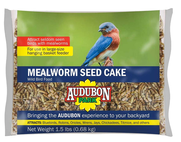 Audubon Park 12486 Wild Bird Food, Cake, 1.5 lb
