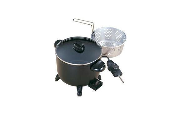 Presto 06006 Kitchen Kettle Multi-Cooker/ Fryer/ Steamer, 1200 watts