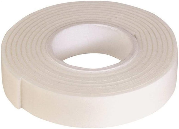 Prosource PH-121120-PS Mounting Tape, 1/2" x 42", White