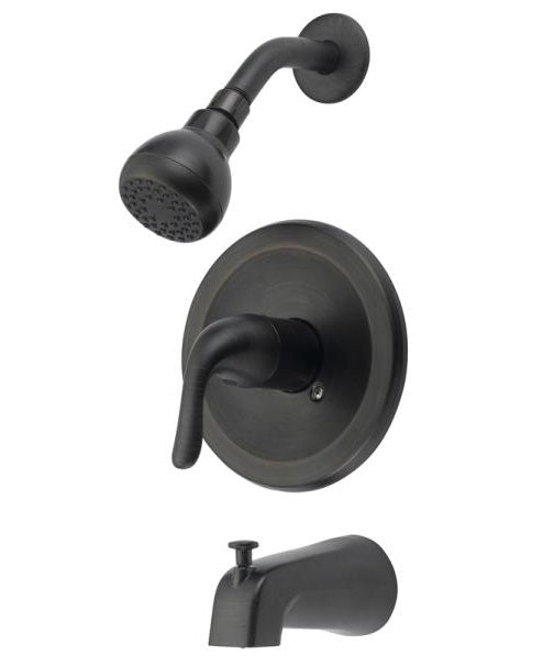 Boston Harbor TQ-F1214517RW Tub And Shower Faucet, 2 GPM