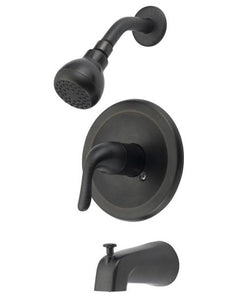 Boston Harbor TQ-F1214517RW Tub And Shower Faucet, 2 GPM