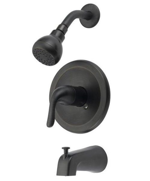 Boston Harbor TQ-F1214517RW Tub And Shower Faucet, 2 GPM