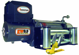 Keeper KW95122 Electric Winch With Remote, 100'x21/64"