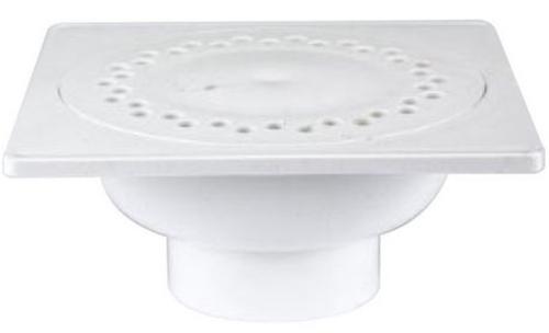 Sioux Chief 866-2PPK PVC Bell Trap Drain, 6" x 6", White