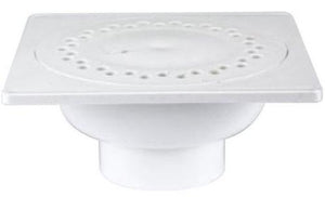 Sioux Chief 866-2PPK PVC Bell Trap Drain, 6" x 6", White