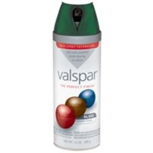 Valspar 85035 Twist Spray Paint, 12 Oz, Palmetto Green Gloss