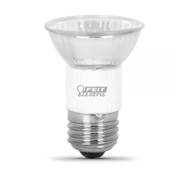 Feit Electric BPQ35MR16/FL Halogen Reflector Bulb, 35 Watts, 120 Volt