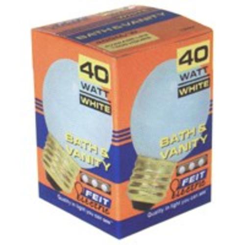 Feit Electric  40G25/RP Incandescent Decorative Globe Bulb 40W Clear