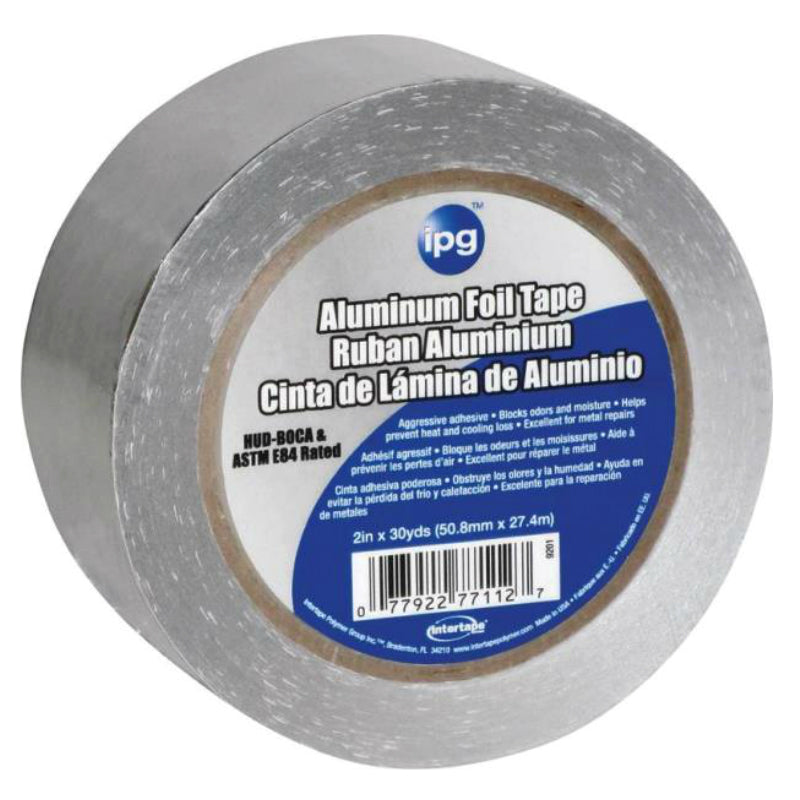 Intertape 9201 Aluminum Tape, 2In x 30Yd