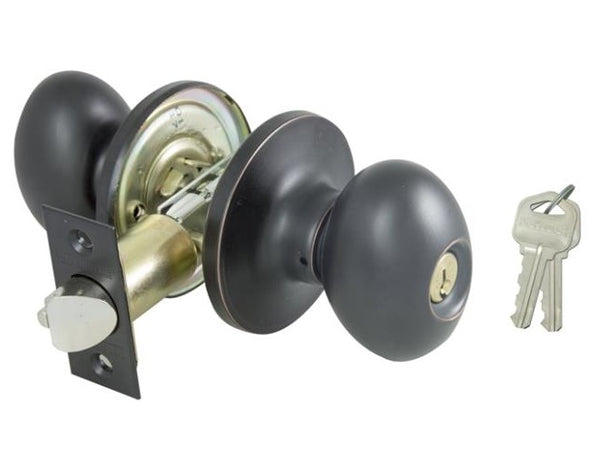 ProSource TYLX700V-PS 6-Way Adjustable Entry Knob, KA3, Bronze