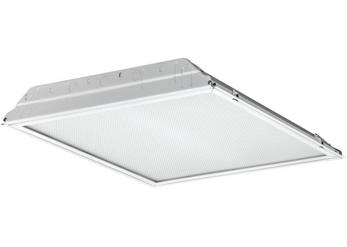 Lithonia Lighting 239RJN Integrated LED Troffer Light Fixture, White, 40 W, 4000 K