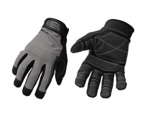 Boss 5204X Men's Mesh Back Utility Glove, X-Large, Black/Gray