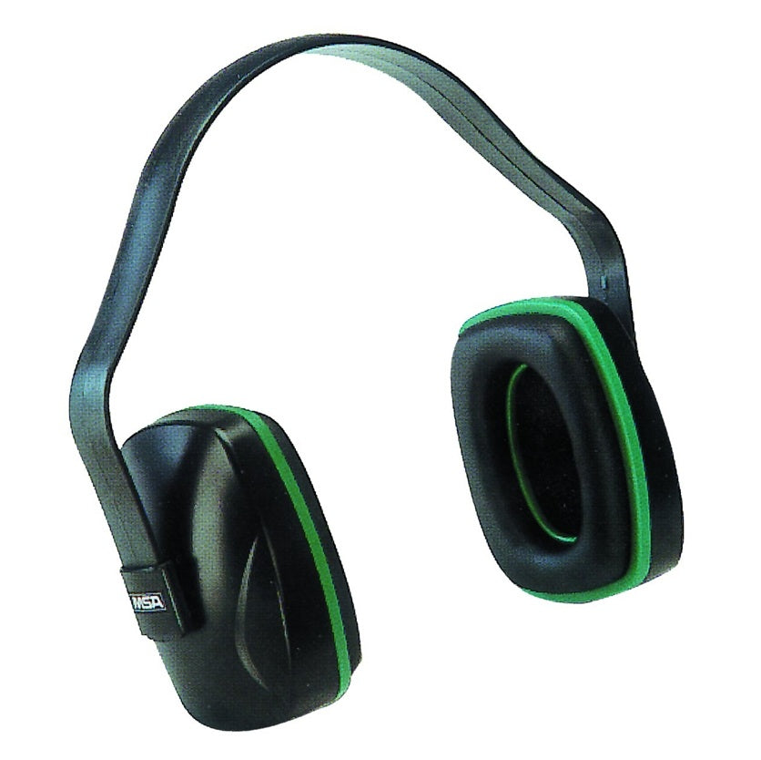 Safety Works SWX00379/10004293 Industrial Grade Earmuff, Black/Green