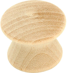 Amerock BP812WD Allison Wood Cabinet Knob, 1", Pack Of 2