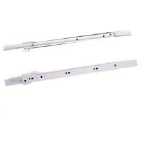 Knape & Vogt 1805H WH 300 Euro-Style Drawer Slide Self-Close 12" White