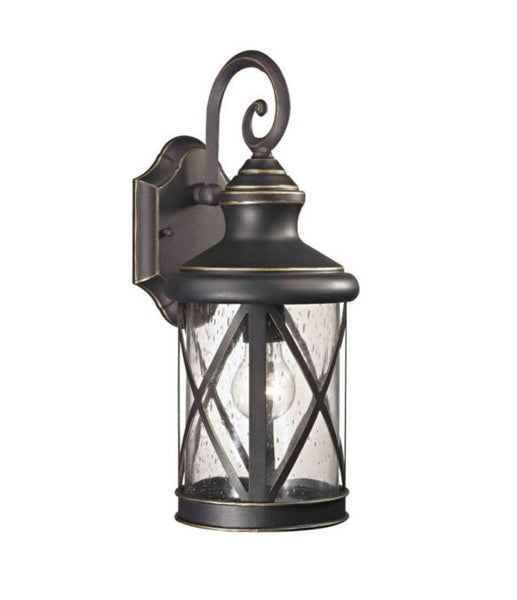 Boston Harbor LT-H04 Outdoor Wall Lantern, One Light, Oil Rubbed Bronze