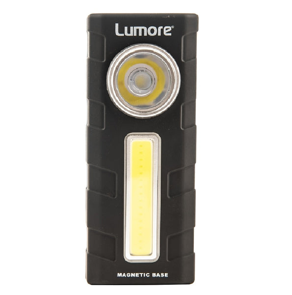 Nebo 6883 2-in-1 Work Light with Magnetic Clip Hook, Black