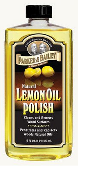 Parker & Bailey 510664 Natural Lemon Oil Polish, 16 Oz