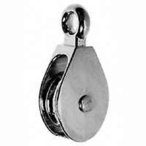 Baron 0174ZD-1-1/2 Single Wheel Tackle Pulley, 3-3/8"