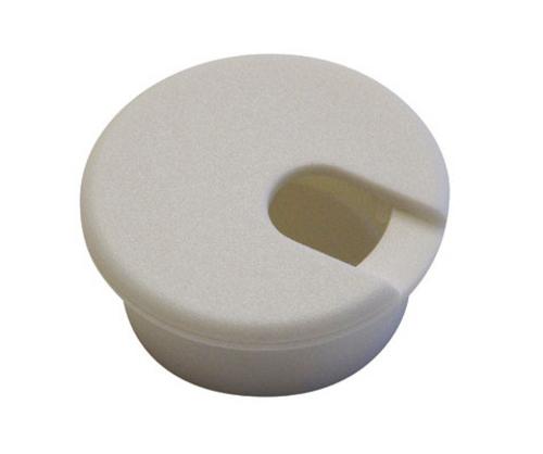 Jandorf 61622 Computer Grommet, White, 1-1/2"