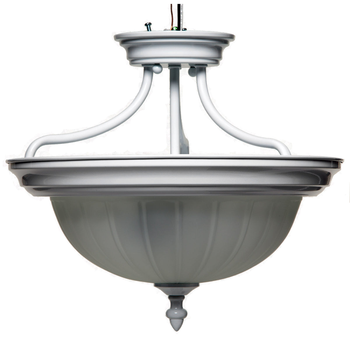 Boston Harbor RF-SF-008-WH Ceiling Light Fixture, White