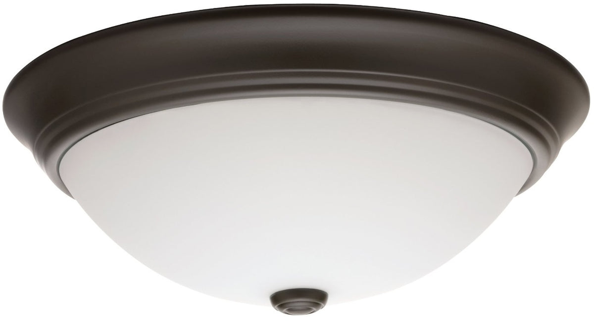 Lithonia Lighting 158PLG T6 Round Flush Mount Ceiling Light, 15"