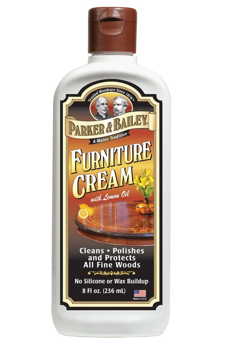 Parker & Bailey 560461 Furniture Cream With Lemon Oil, 8 Oz