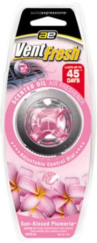 Auto Expressions VNTFR-82 Scented Oil Air Freshener, Plumeria