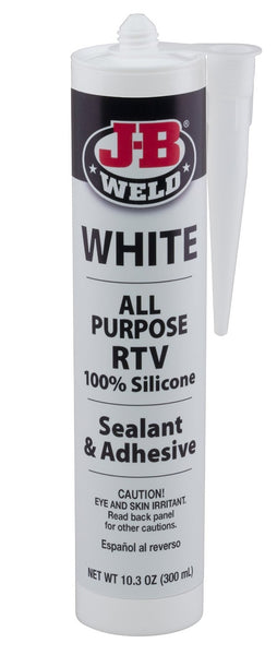 J-B Weld 31912 All-Purpose RTV Silicone Sealant and Adhesive, 10.3 OZ