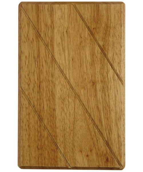 Carlon DH600 Solid Wood Door Chime with Diagonal Lines
