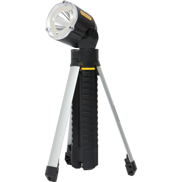 Stanley 95-112B Tri Pod Flashlight Max Life Non Slip Grip, LED 3 AA