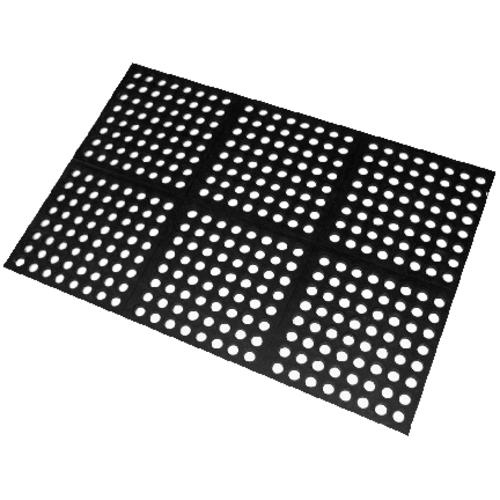 Dennis HOLM2436 Anti-Fatigue Floor Mat, 24" x 36",  Black